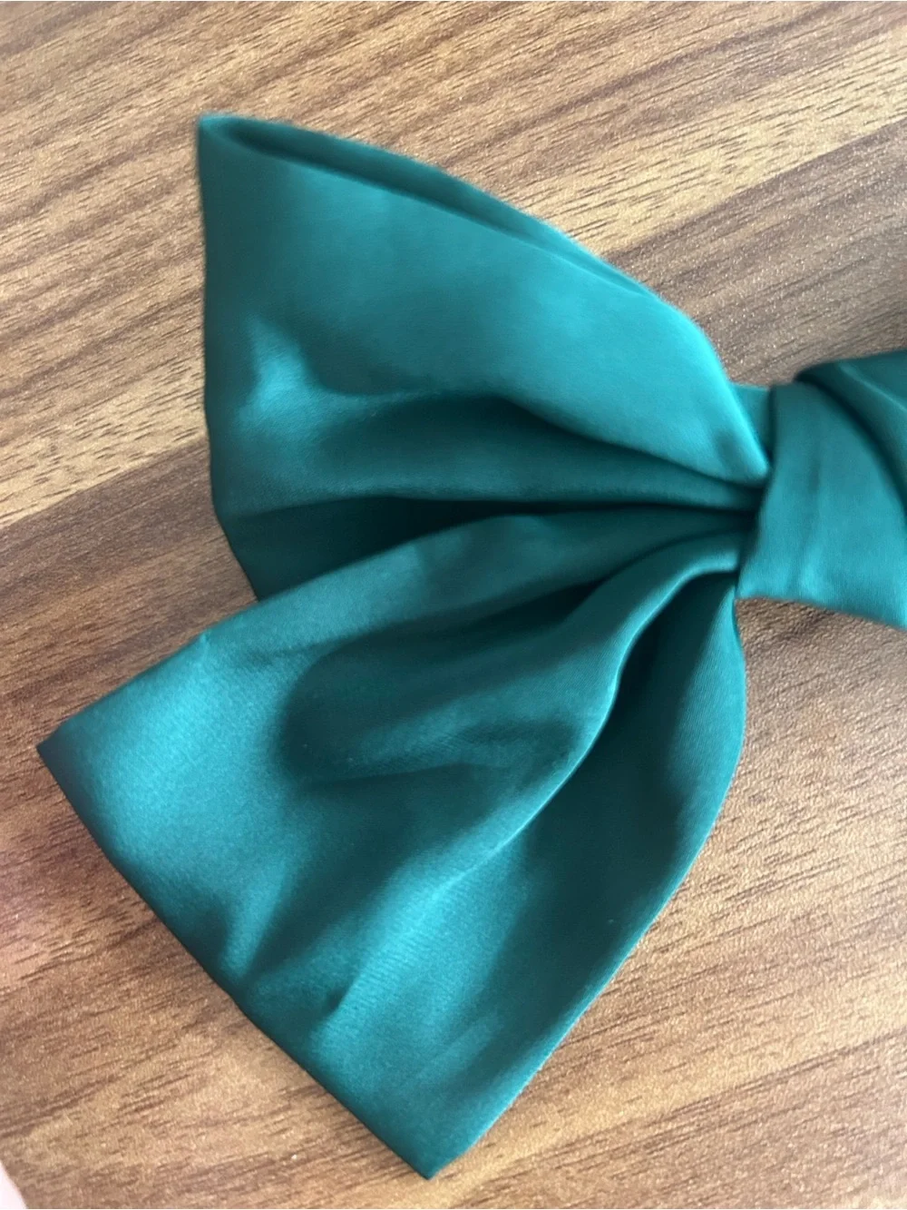 Silk-Look Bow & Scarf Scrunchie Set - Green, Ivory, Olive